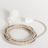 Cordon déco en lin à brancher