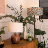 Abat-jour Honeysuckle D40 cm et abat-jour Sésame D25 cm