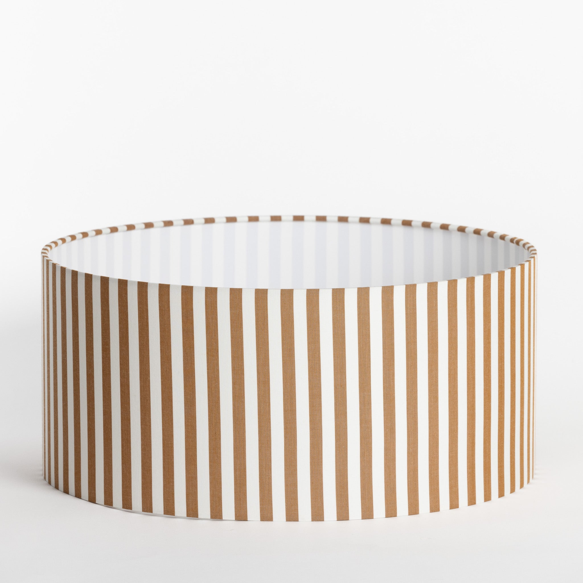 Abat-Jour Tambour Beige Rustique Luxshiny - Pour Lampes De Chevet, Plancher Et Suspension E27