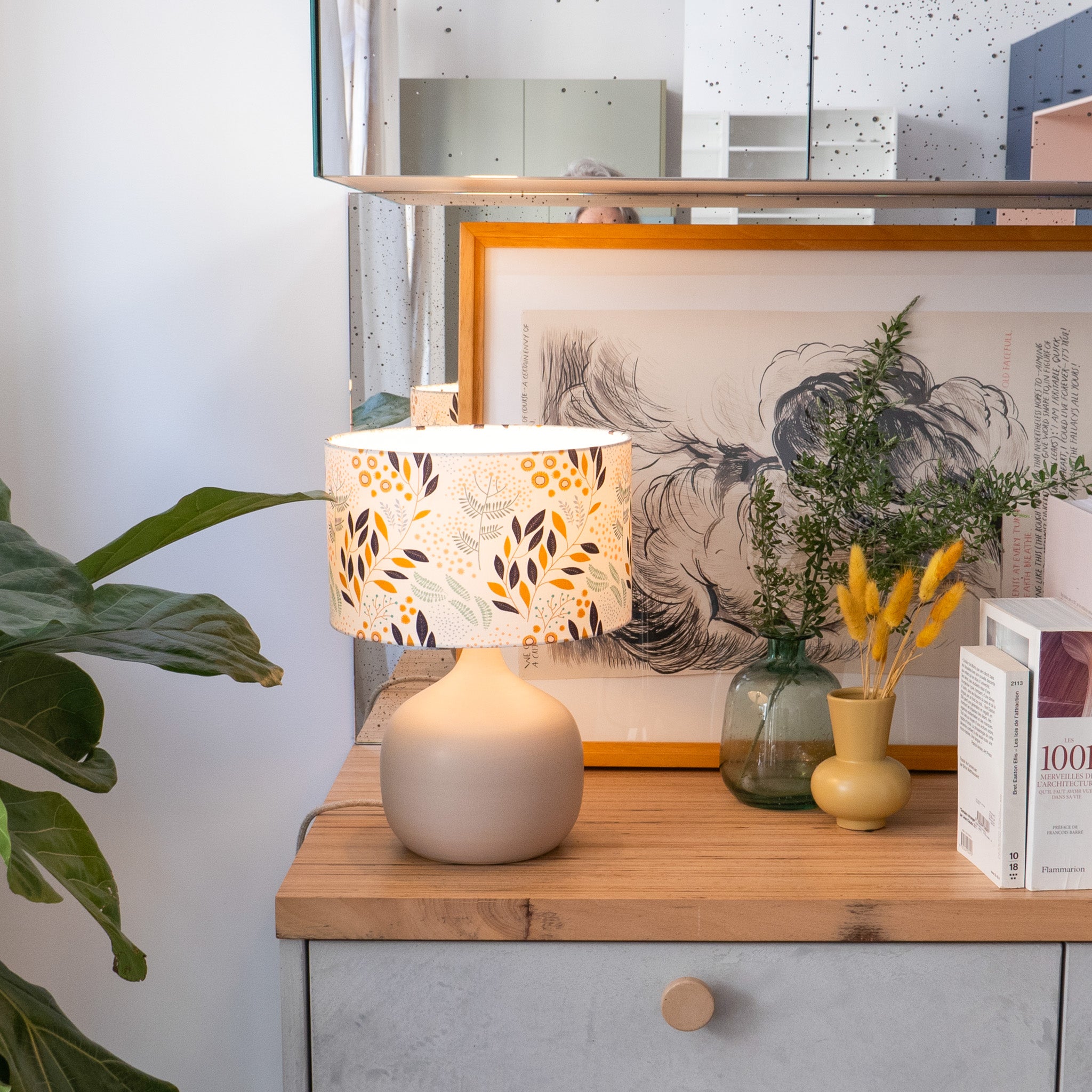 D25 cm sur pied Terra Poudré