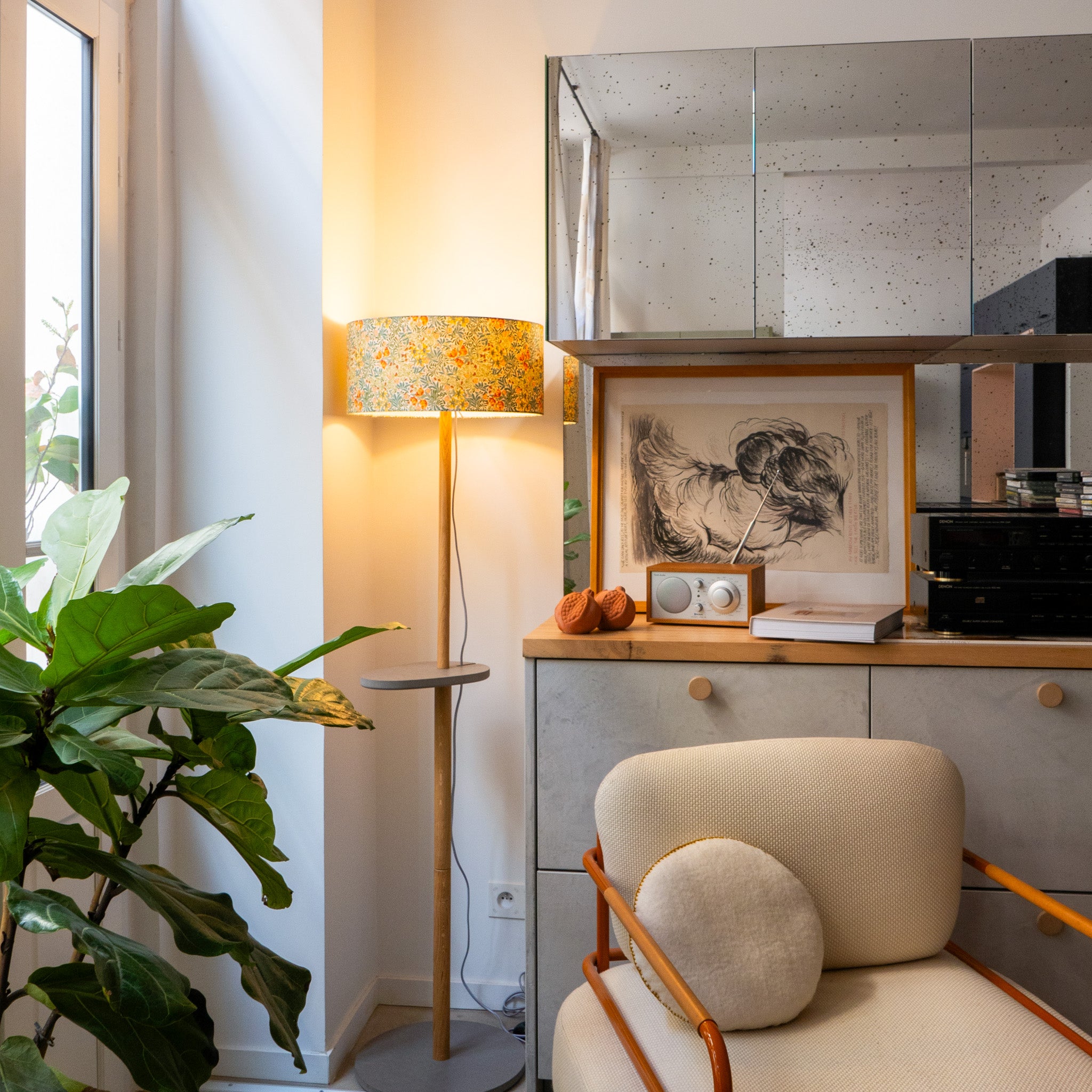 Abat-jour Bower D40 cm