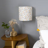 Applique murale demi lune tissu Envol