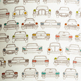 Applique murale demi lune tissu Cab