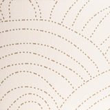 Applique murale demi lune en gaze de coton Colline