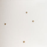 Applique murale demi lune en gaze de coton Stardust off-white