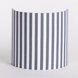 Applique murale demi lune tissu Sunray Wide cobalt