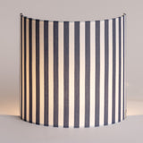 Applique murale demi lune tissu Sunray Wide cobalt