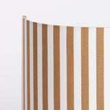 Applique murale demi lune tissu Sunray Wide ochre