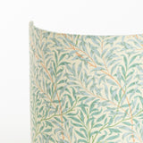 Applique murale demi lune tissu W. Morris Willow