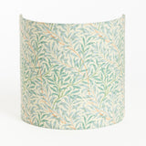 Applique murale demi lune tissu W. Morris Willow