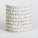 Applique murale demi lune tissu Cab