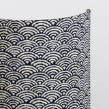 Applique murale demi lune tissu Nami