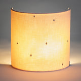 Applique murale en gaze de coton Stardust powder