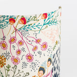 Applique murale demi lune tissu Symphonie