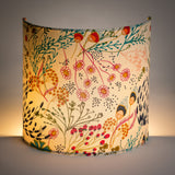 Applique murale demi lune tissu Symphonie