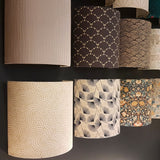 Applique murale demi lune tissu Sésame