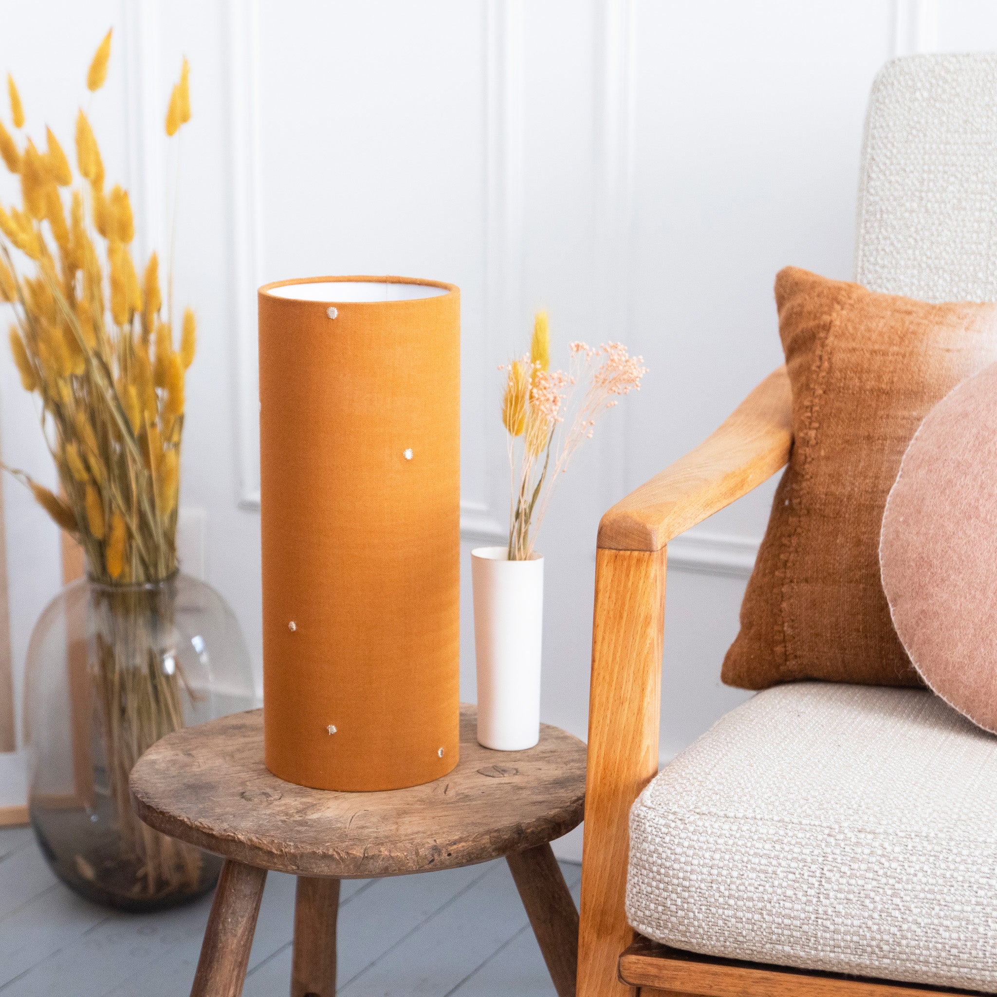 Lampe Stardust ochre M