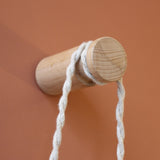 Patère en bois pour baladeuse