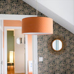 Suspension Plumetis noisette D40 cm