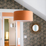 Suspension Plumetis noisette D40 cm