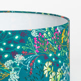 Abat-jour / suspension cylindrique tissu Symphonie vert