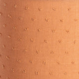 Abat-jour / suspension cylindrique en plumetis de coton Noisette