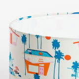 Abat-jour / suspension cylindrique tissu Splash