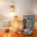Gamme Lodden bleu gris avec lampe tube Suna