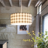 Suspension Tartan intense D40 cm