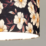 Abat-jour / suspension cylindrique tissu Dany