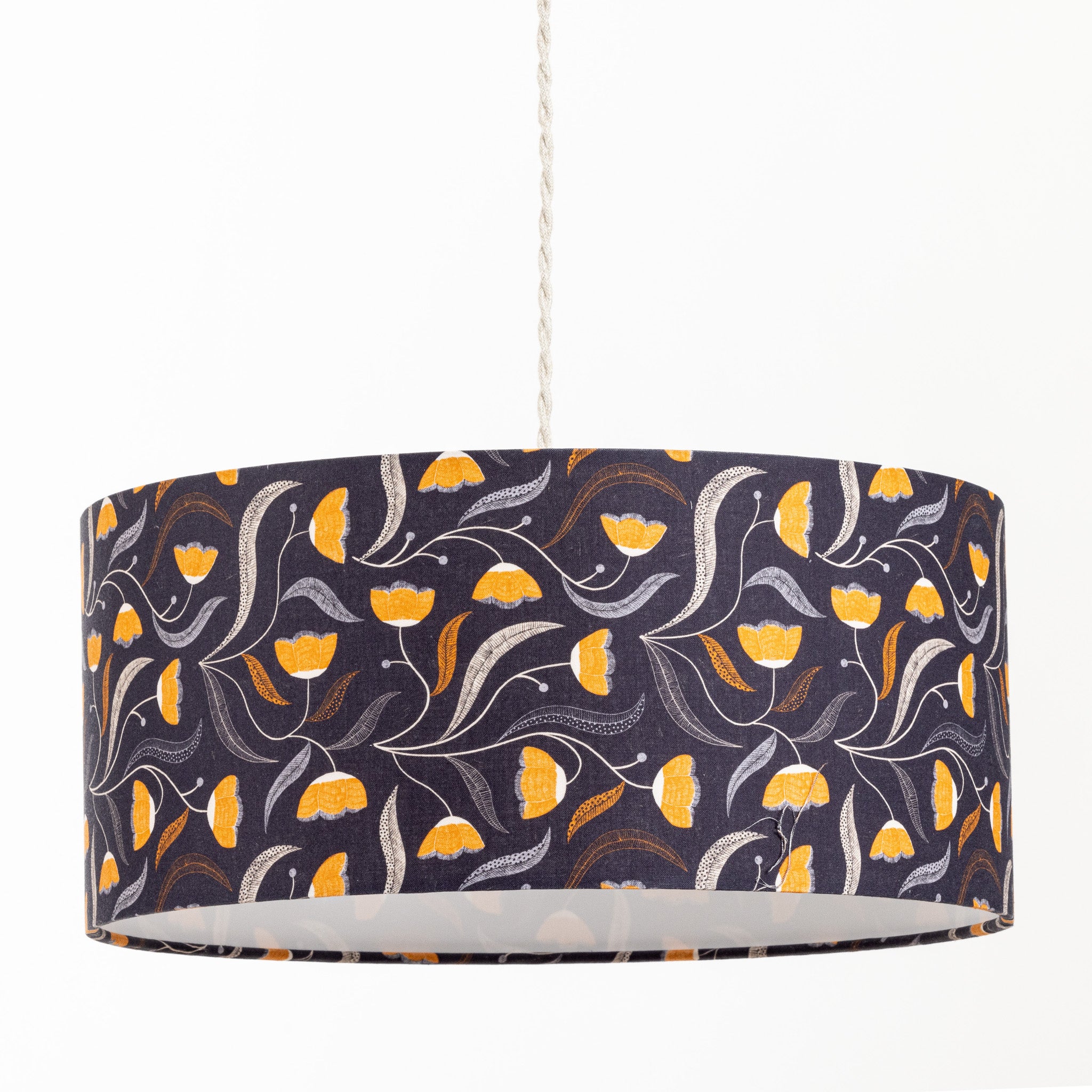 DOITOOL Abat-jour de rechange en tissu bleu sarcelle vintage pour lampe DOITOOL Abat-jour de rechange en tissu bleu sarcelle vintage pour lampe