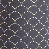 Applique murale demi lune tissu Asahi gris