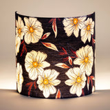 Applique murale demi lune tissu Dany
