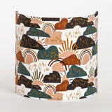 Applique murale demi lune tissu Dune