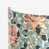 Applique murale demi lune tissu W. Morris Honeysuckle