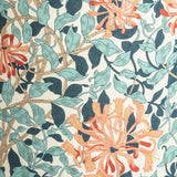 Applique murale demi lune tissu W. Morris Honeysuckle