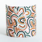Applique murale demi lune tissu Joy
