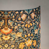 Applique murale demi lune tissu W. Morris Lodden