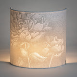 Applique murale tissu Pivoine gris