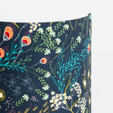 Applique murale demi lune tissu Symphonie navy