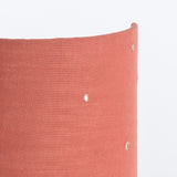 Applique murale demi lune en gaze de coton Stardust chestnut