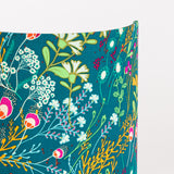 Applique murale demi lune tissu Symphonie vert