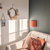 Applique murale demi lune en gaze de coton Stardust chestnut