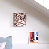 Applique murale demi lune tissu Joy