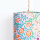 Lampe Baladeuse tissu W. Morris Blackthorn rose