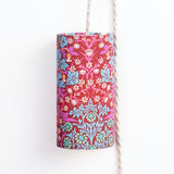 Lampe Baladeuse tissu W. Morris Blackthorn rouge