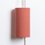 Lampe Baladeuse en gaze de coton gaufrée Marsala