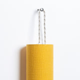 Lampe Baladeuse en gaze de coton gaufrée Moutarde
