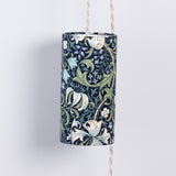 Lampe Baladeuse tissu W. Morris Golden Lily navy