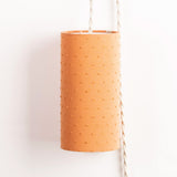 Lampe Baladeuse en plumetis de coton Noisette